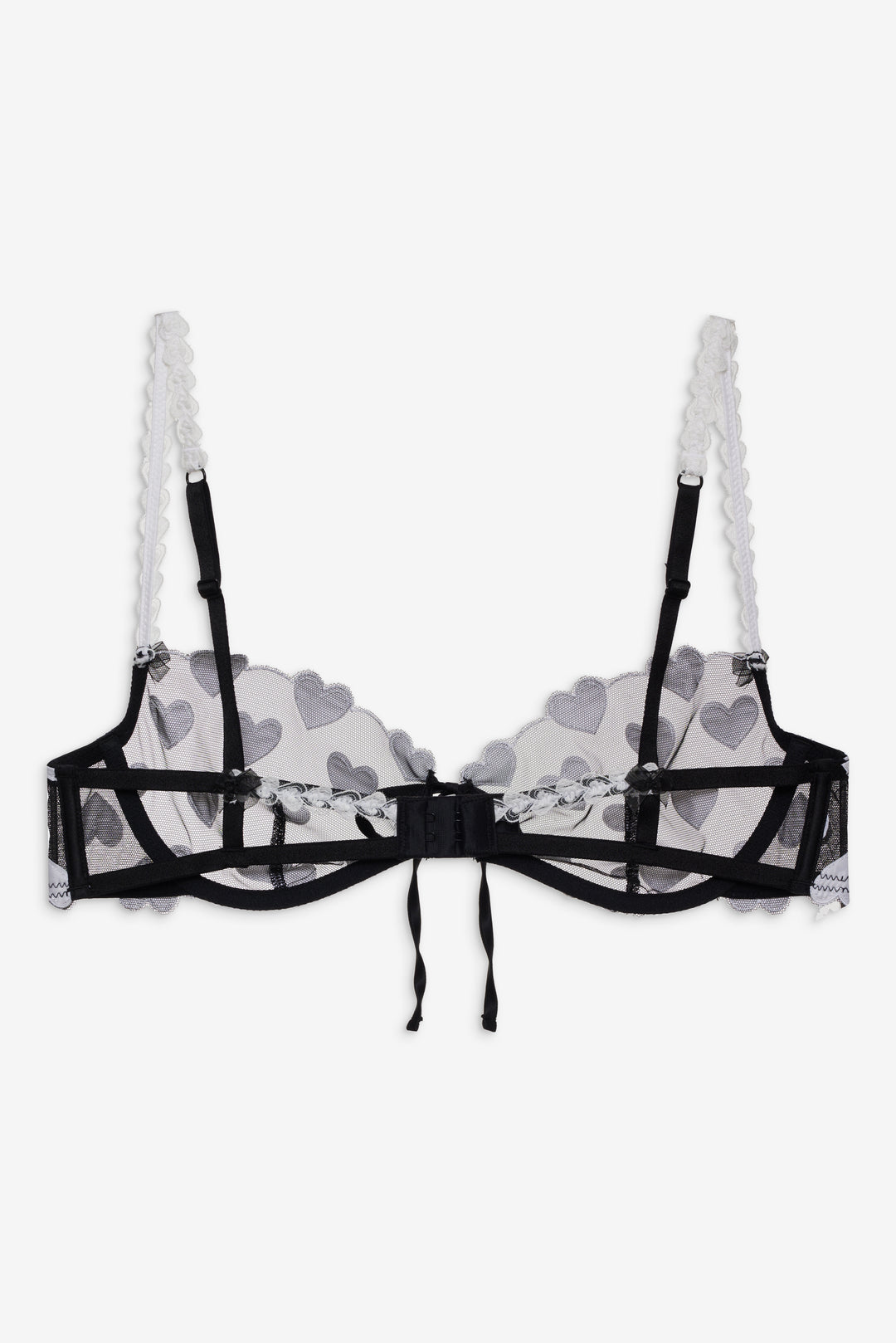 For Love and Lemons Mia Underwire Bra - Black