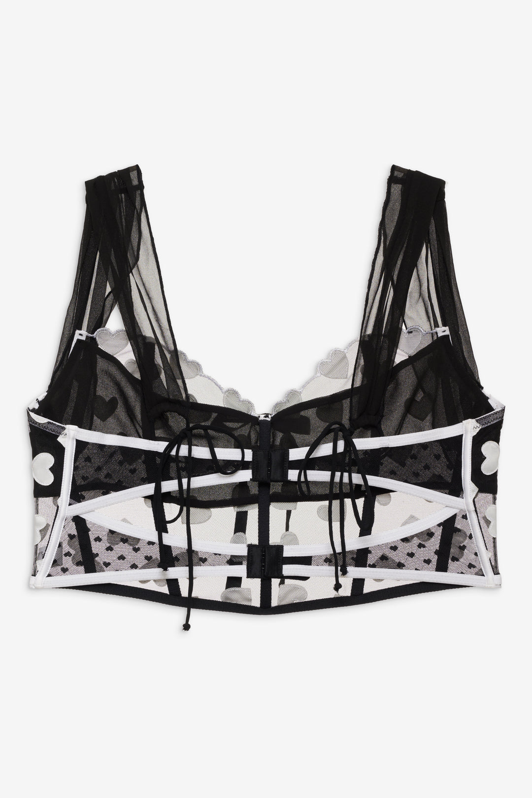 For Love and Lemons Mia Bustier - Black