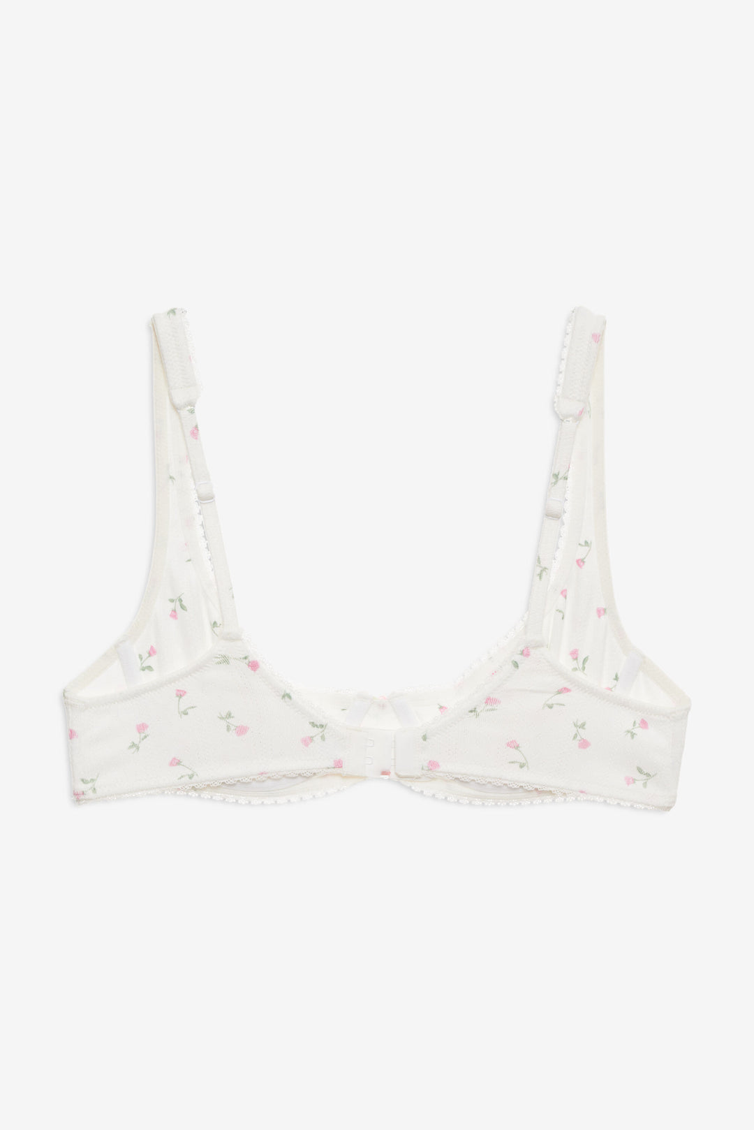 For Love and Lemons Elliana Underwire Bra - White