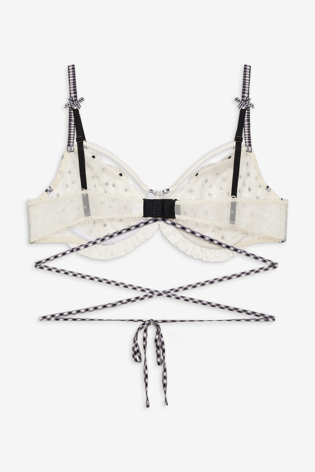 For Love and Lemons Odette Underwire Bra - White