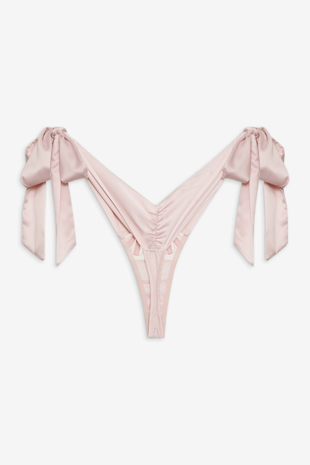 For Love and Lemons Hallie Thong Panty - Pink