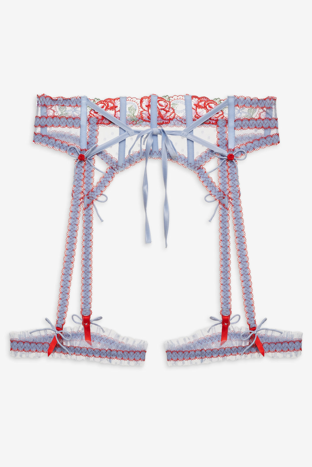 For Love and Lemons First Crush Garter - Blue