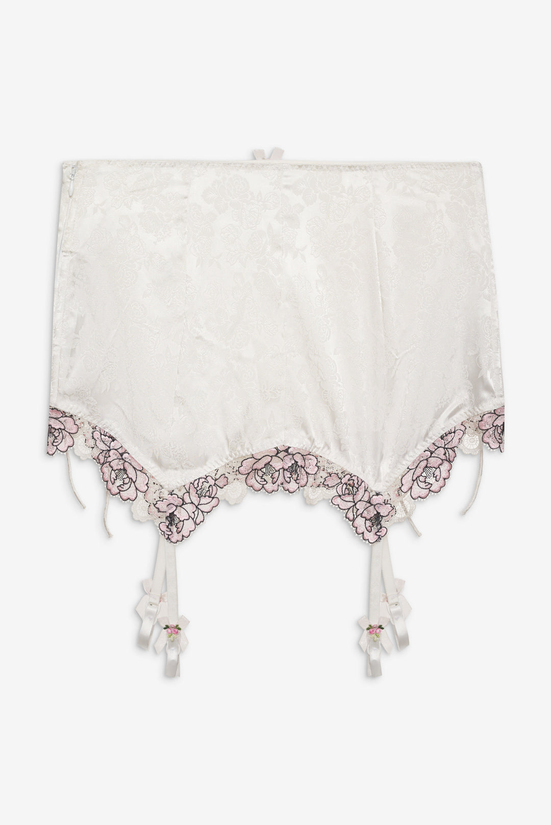 For Love and Lemons Marit Garter Skirt - White