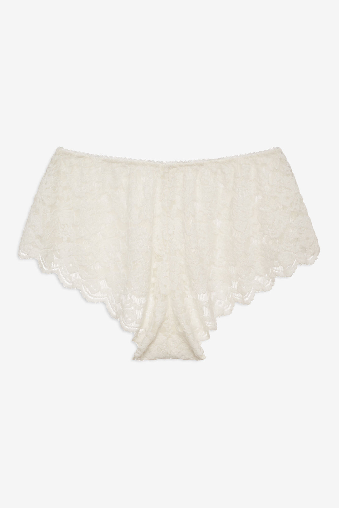 For Love and Lemons Cloud Lace Short - White