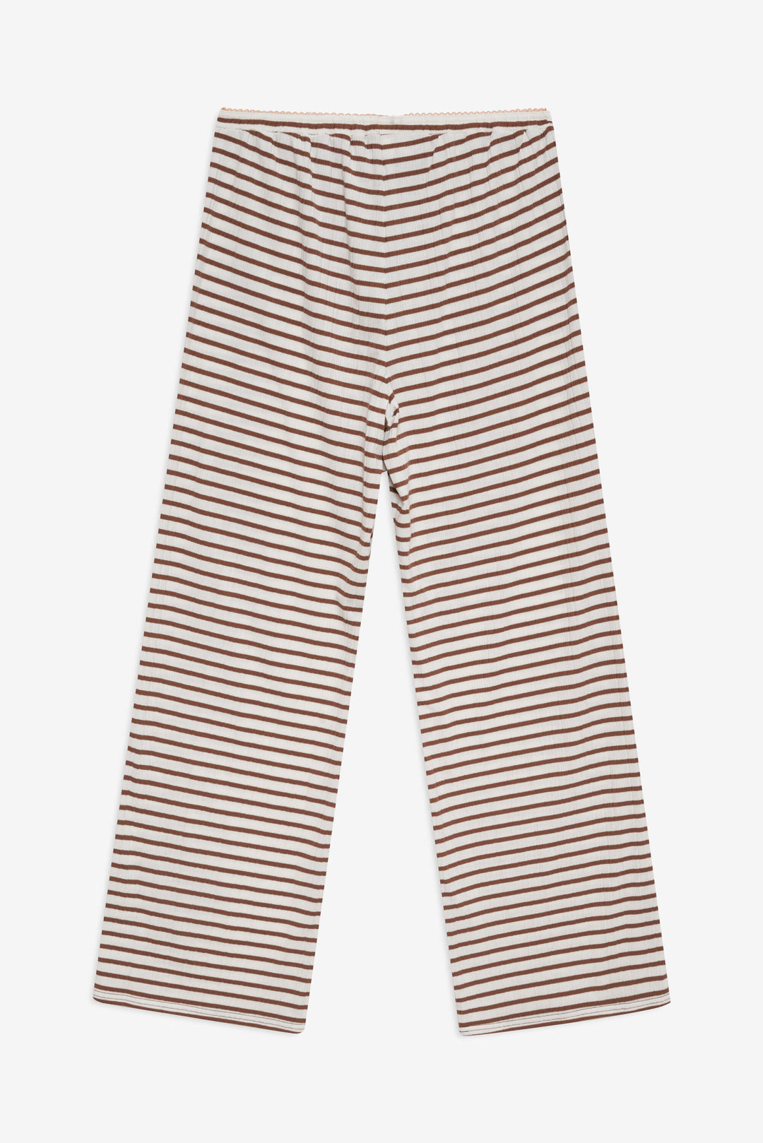 For Love and Lemons Bella Wide Leg Pant - Brown