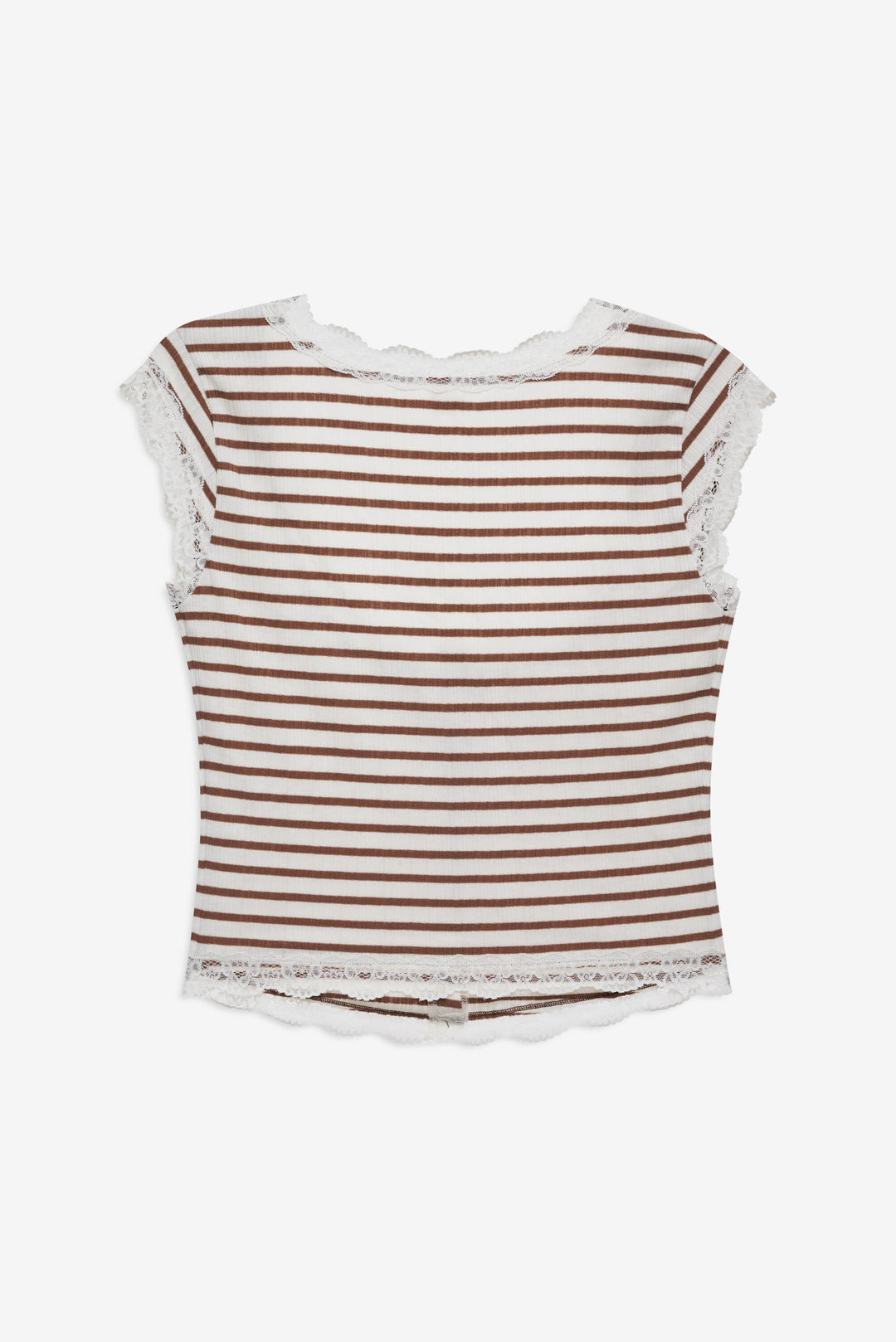 For Love and Lemons Bella Sleep Top - Brown