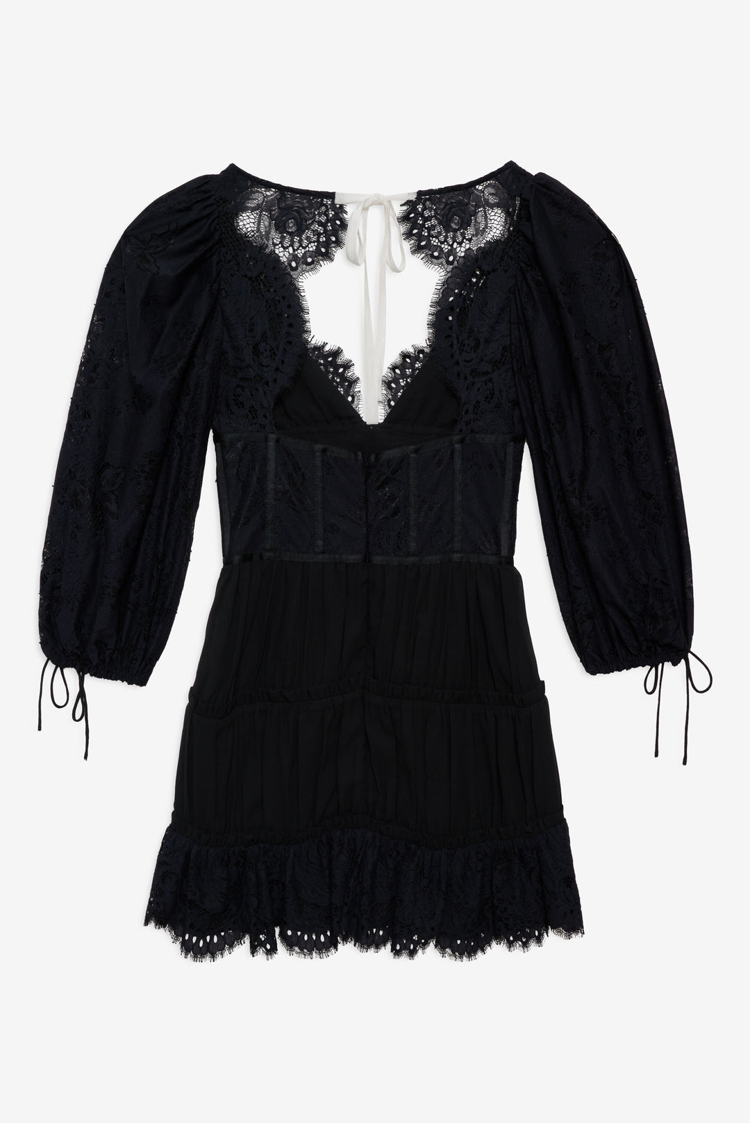 For Love and Lemons Ellis Mini Dress - Black