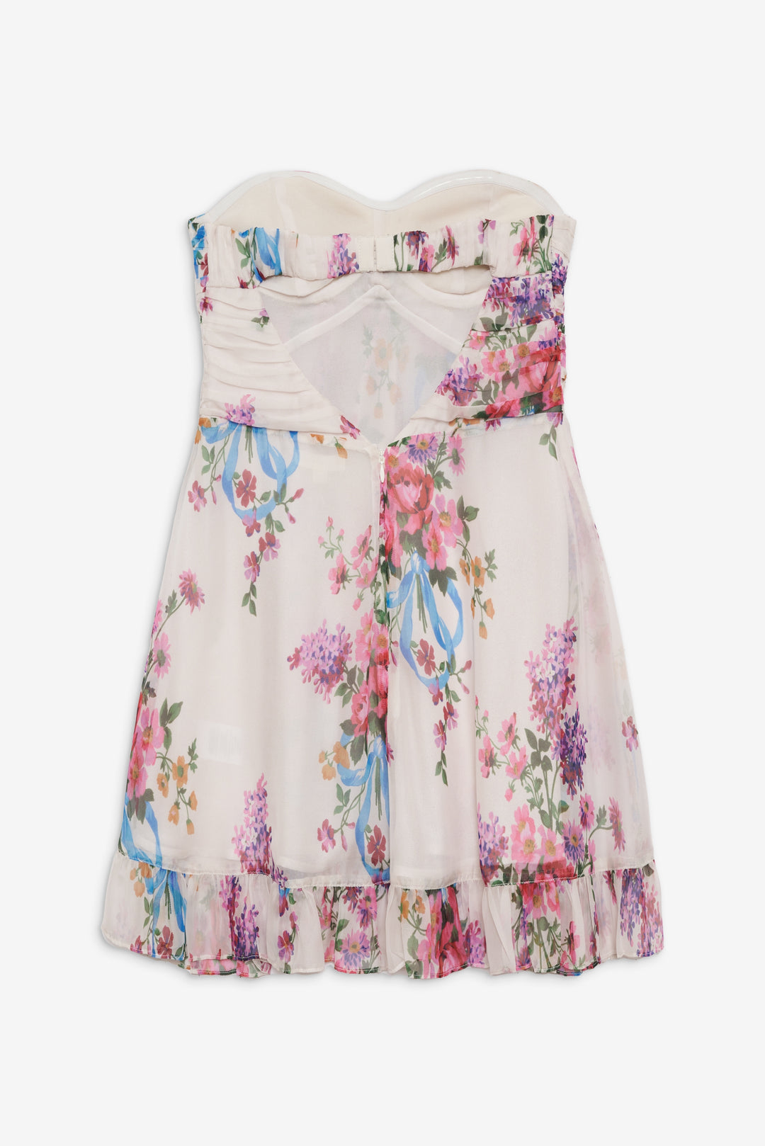 For Love and Lemons Teagan Mini Dress - White