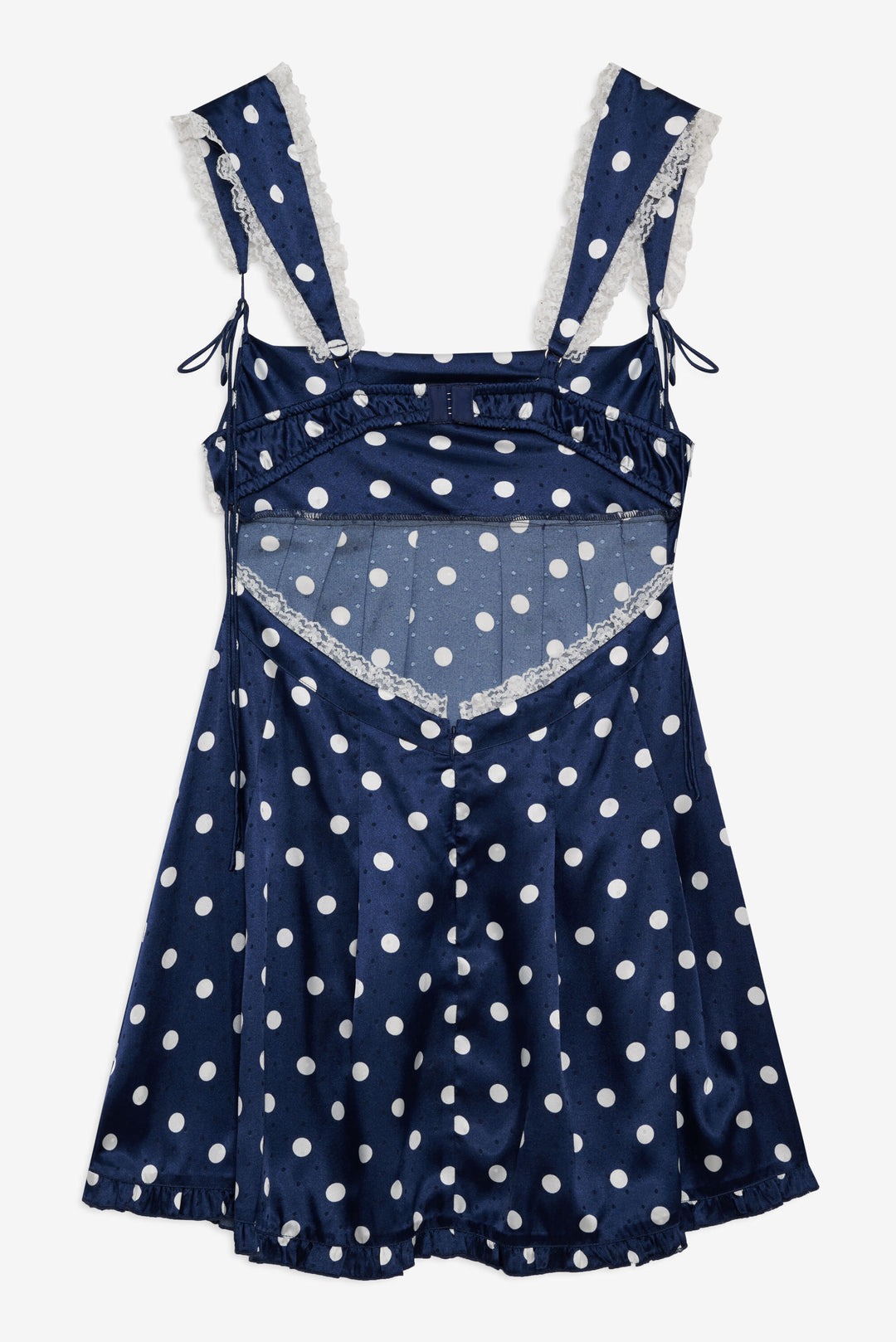 For Love and Lemons Holland Mini Dress - Navy