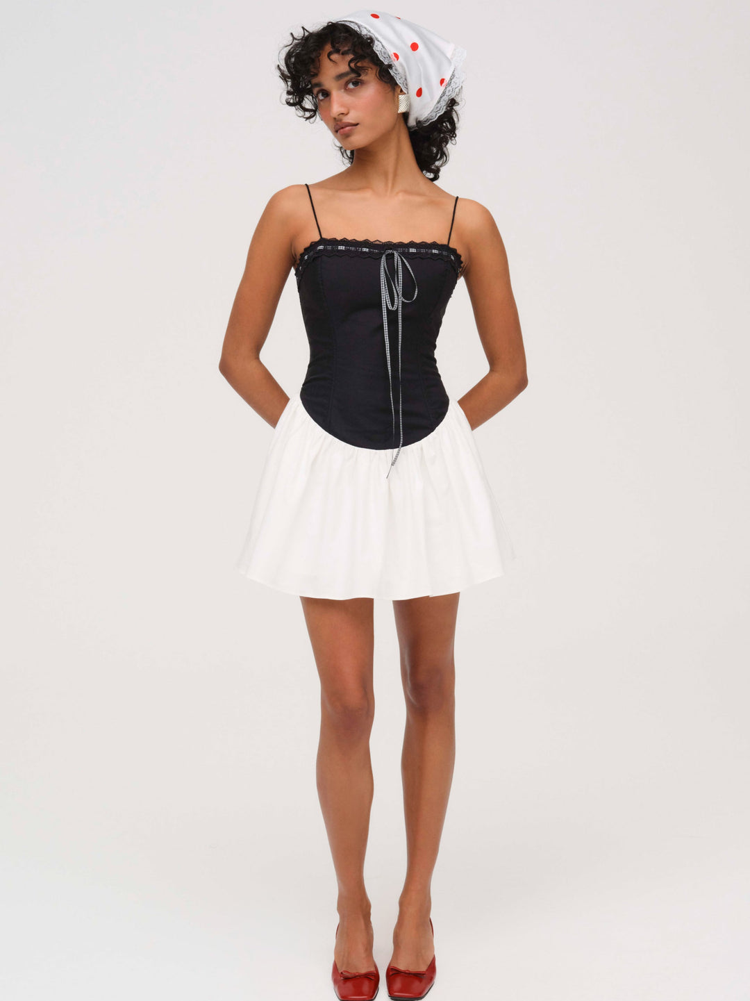 For Love and Lemons Annabella Mini Dress - Black
