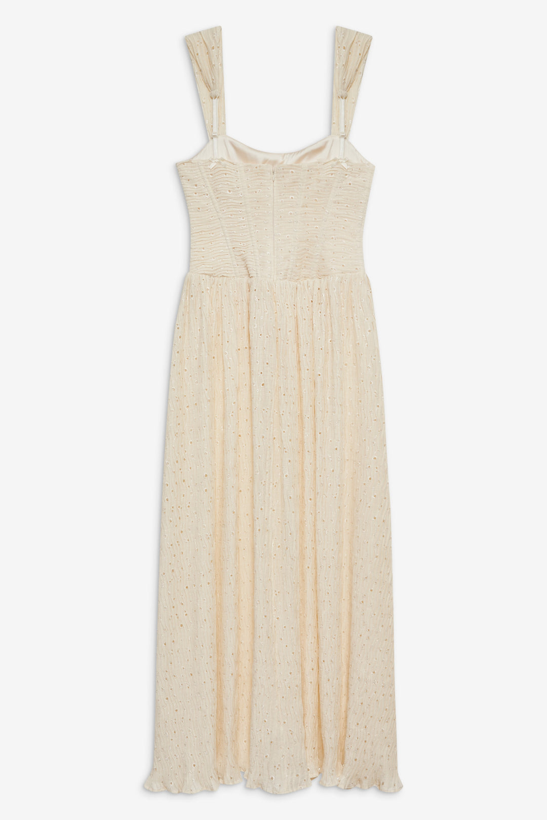 For Love and Lemons Erika Bustier Maxi Dress - Natural
