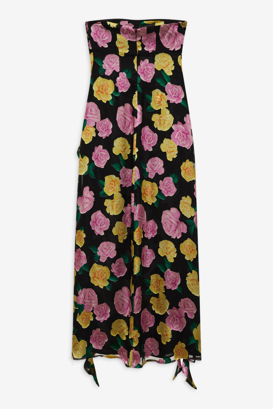 For Love and Lemons Madison Strapless Maxi Dress - Black