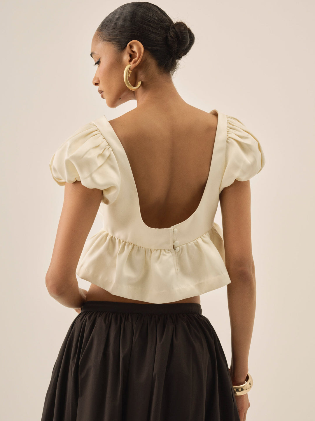 For Love and Lemons - Rosalie Top - Cream