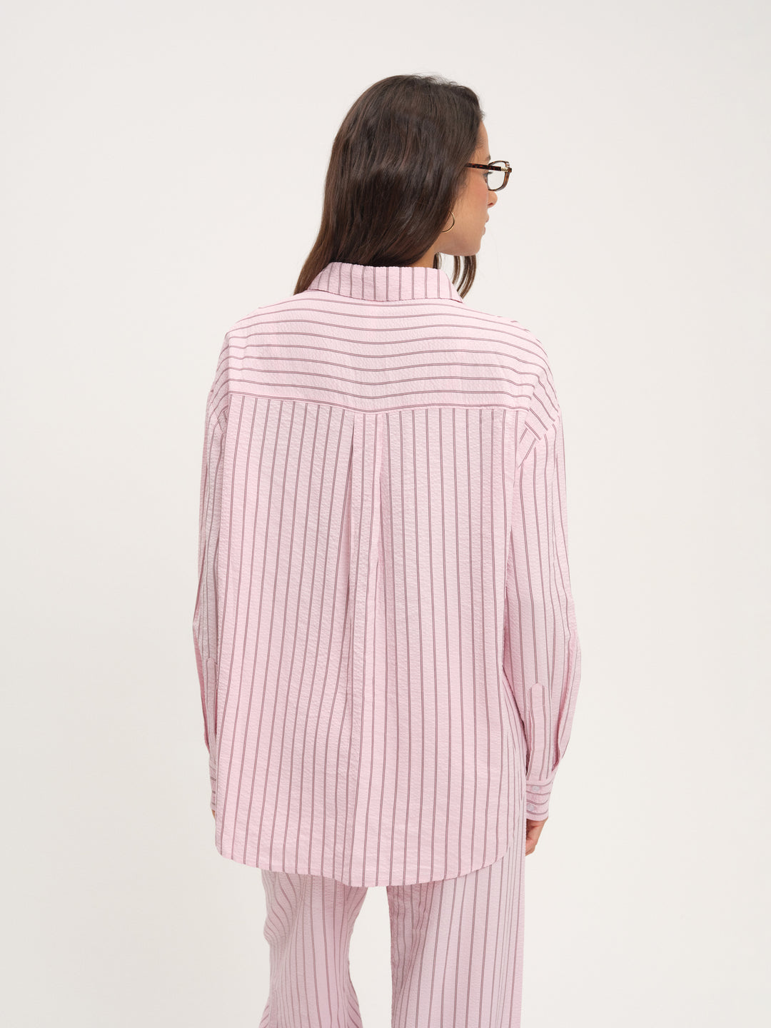 For Love and Lemons - Mindy Button-Down Shirt - Pink