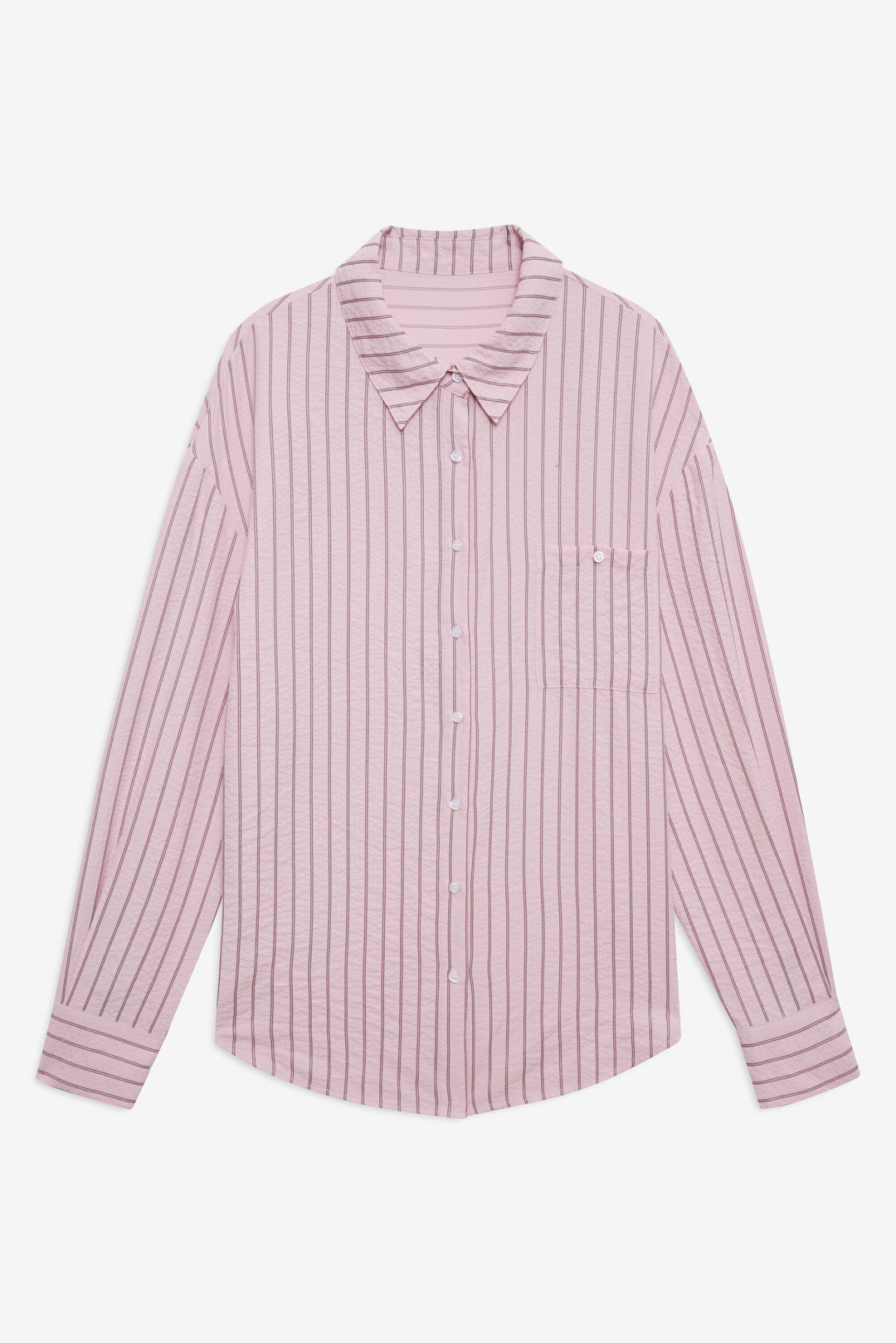For Love and Lemons - Mindy Button-Down Shirt - Pink