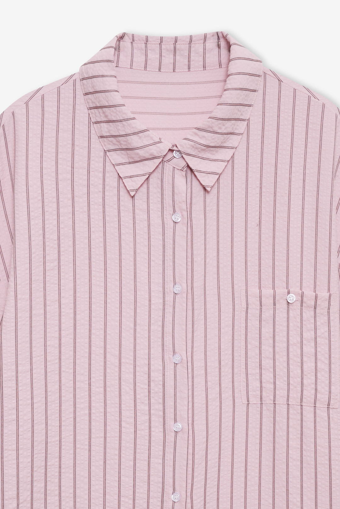 For Love and Lemons - Mindy Button-Down Shirt - Pink