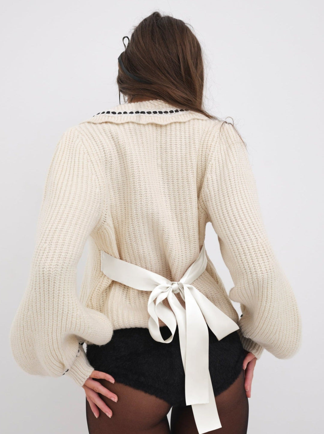 For Love and Lemons - Jade Cardigan - Cream