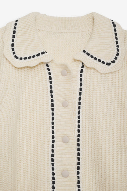 For Love and Lemons - Jade Cardigan - Cream