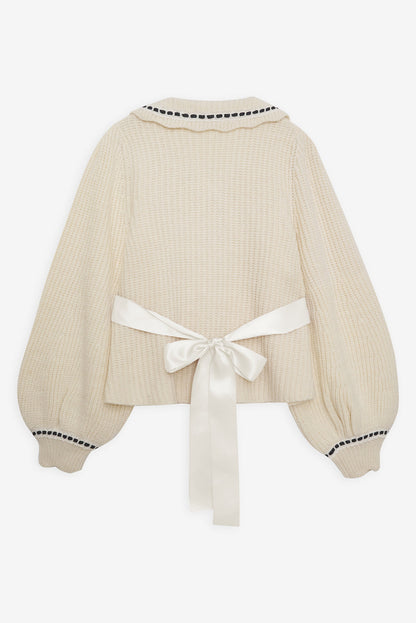 For Love and Lemons - Jade Cardigan - Cream