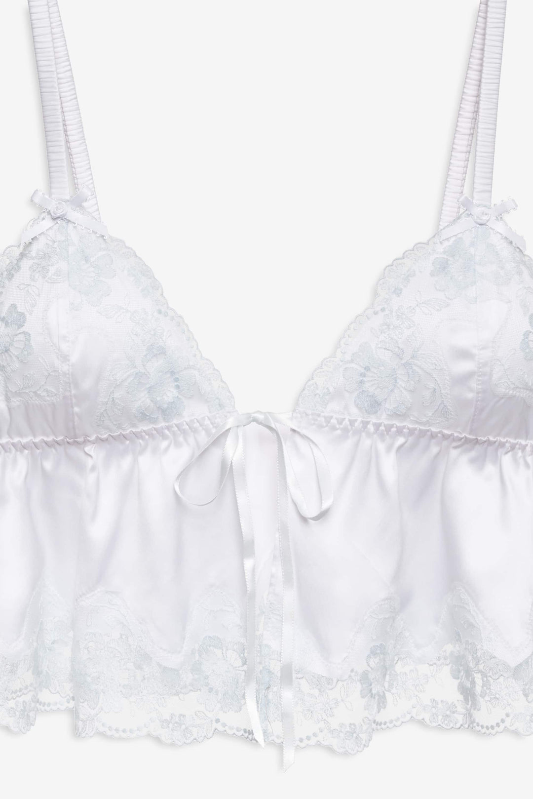 For Love and Lemons - Jaden Sleep Top - White