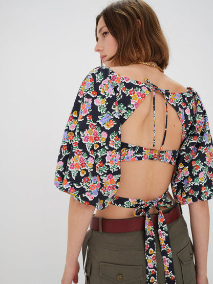For Love and Lemons - Tate Crop Top - Multi