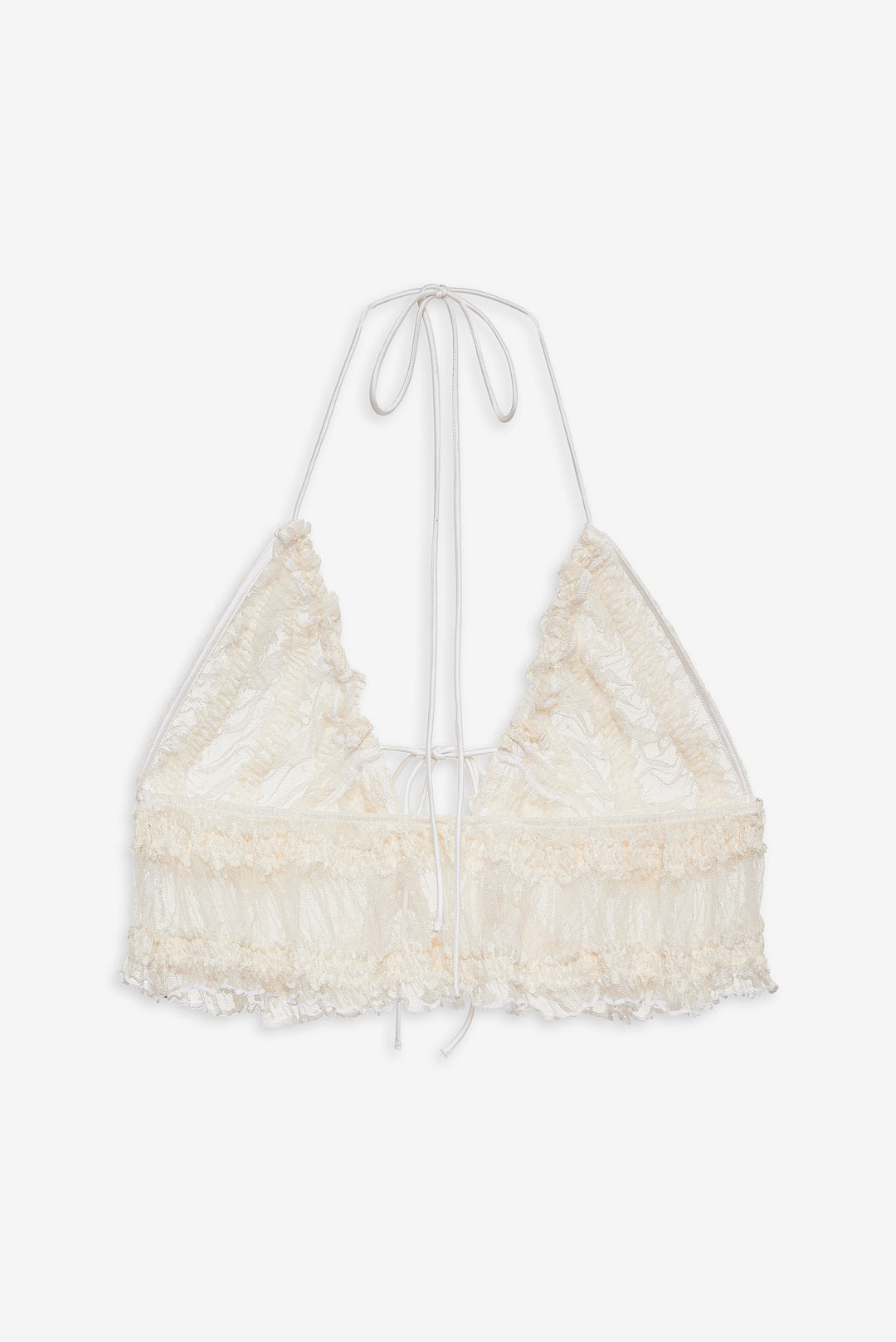 For Love and Lemons - Romy Bralette Top - White