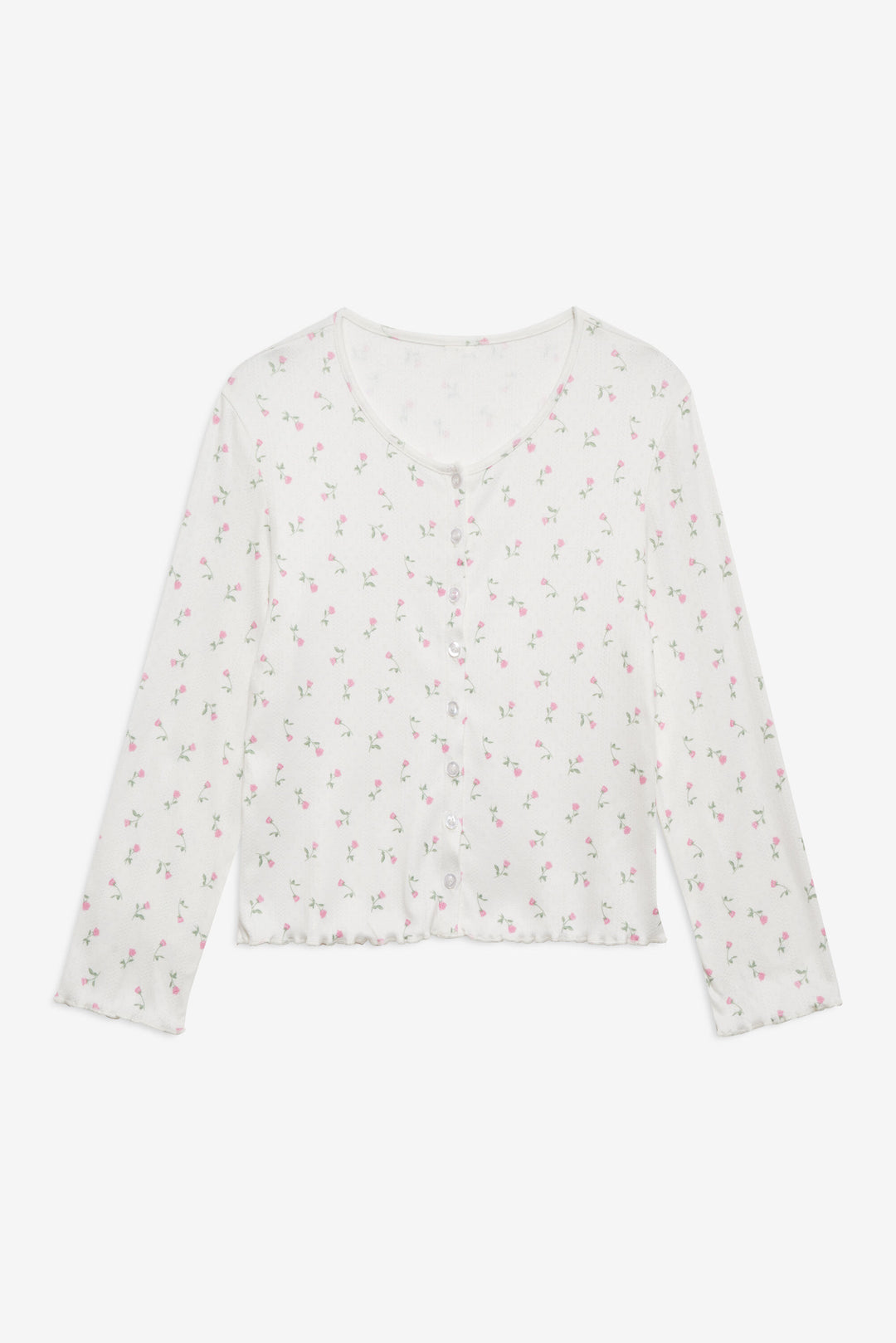 For Love and Lemons - Elliana Cardigan - White