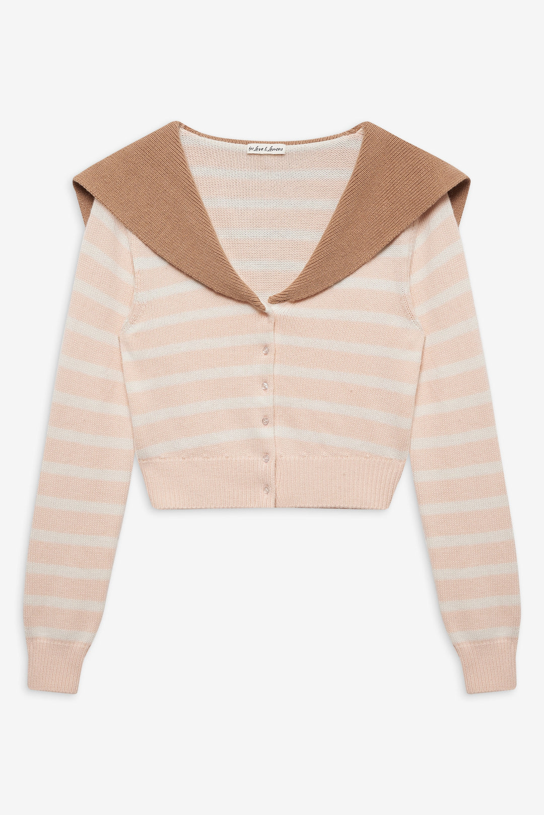 For Love and Lemons - Sophia Stripe Cardigan - Pink