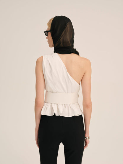 For Love and Lemons - Quinne Top - White