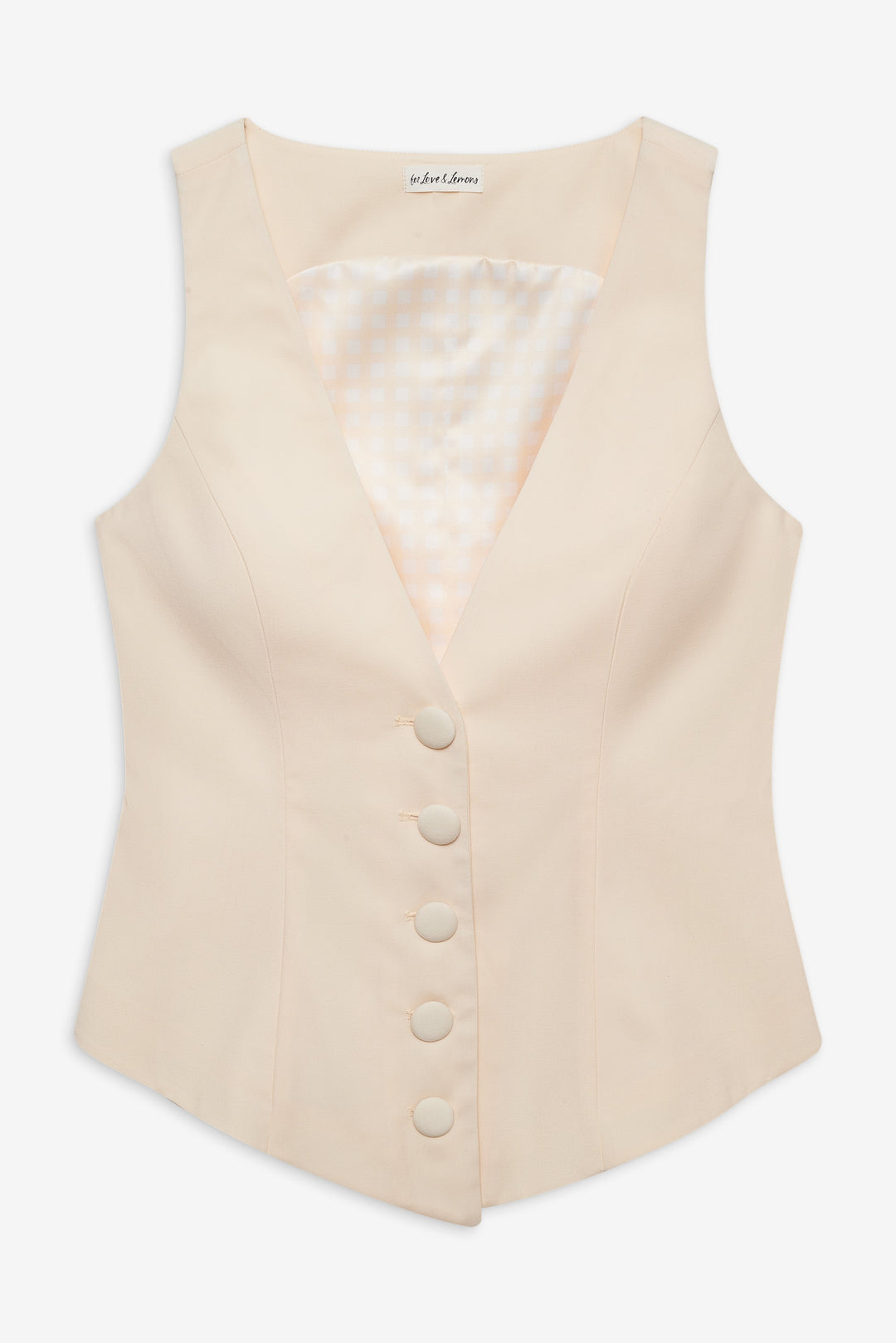 For Love and Lemons - Elanah Vest - Yellow