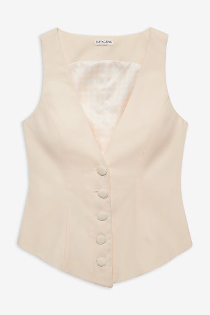 For Love and Lemons - Elanah Vest - Yellow