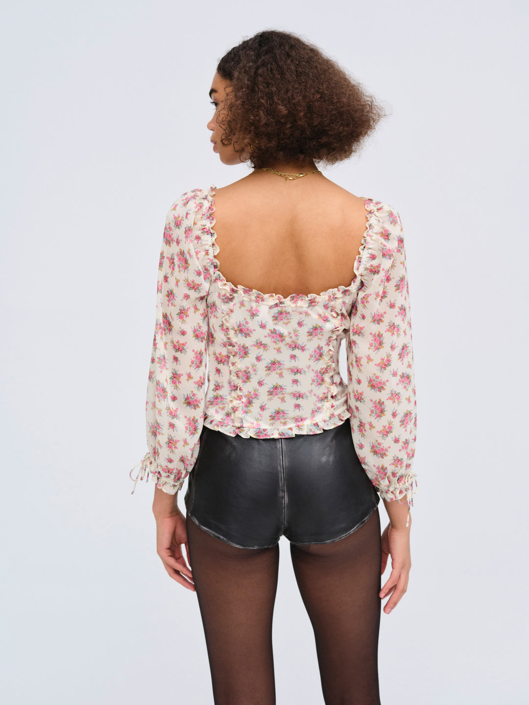For Love and Lemons - Etienne Top - Pink