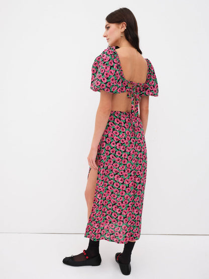 For Love and Lemons - Dolcetto Crop Top - Red