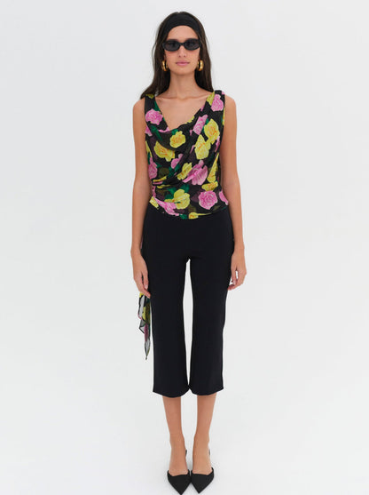 For Love and Lemons - Zoey Top - Black