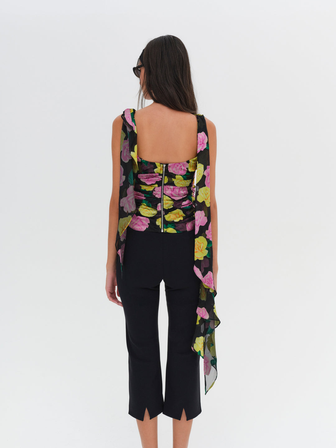 For Love and Lemons - Zoey Top - Black