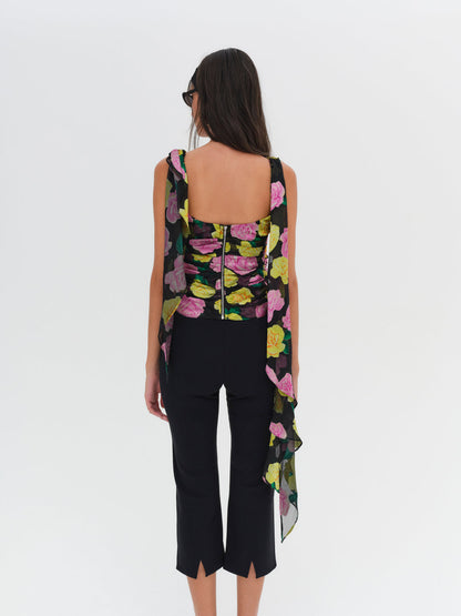For Love and Lemons - Zoey Top - Black