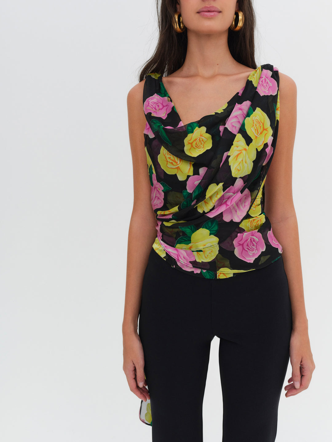 For Love and Lemons - Zoey Top - Black
