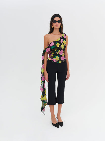 For Love and Lemons - Zoey Top - Black