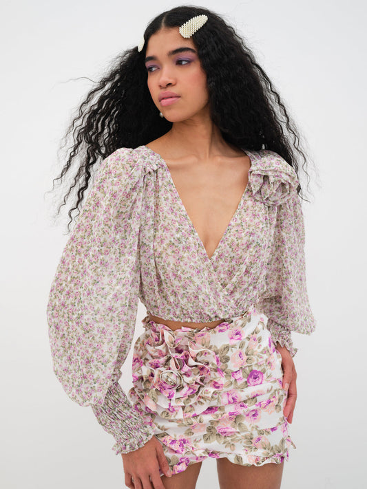 For Love and Lemons - Milani Top - White