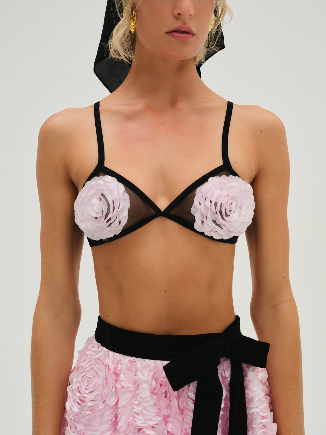 For Love and Lemons - Nicolette Bra Top - Pink
