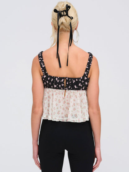 For Love and Lemons - Noa Top - Cream
