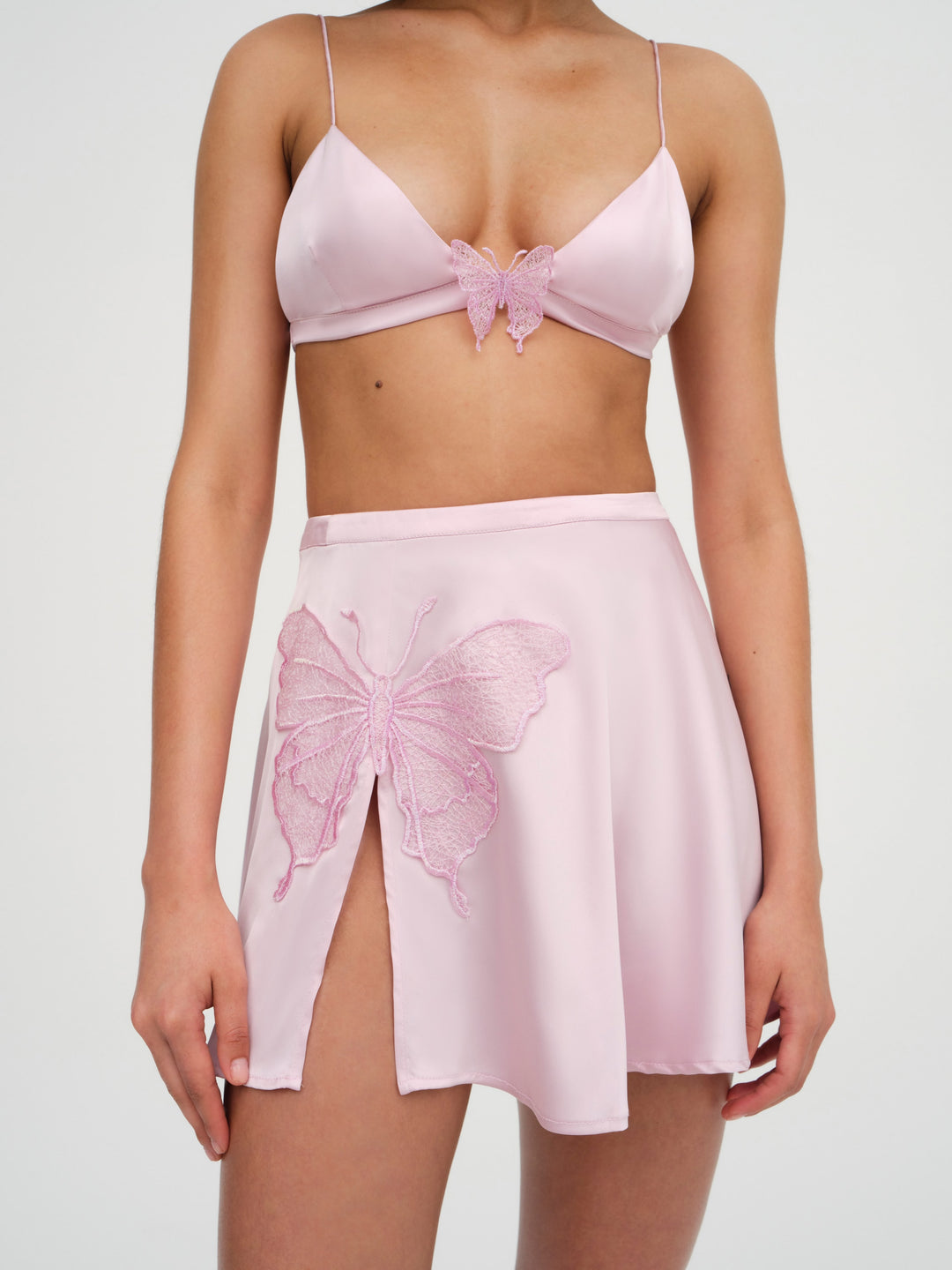For Love and Lemons - Truette Bralette Top - Pink