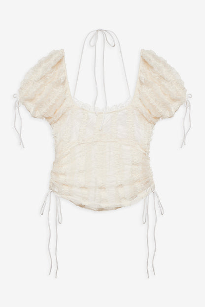 For Love and Lemons - Romy Top - White