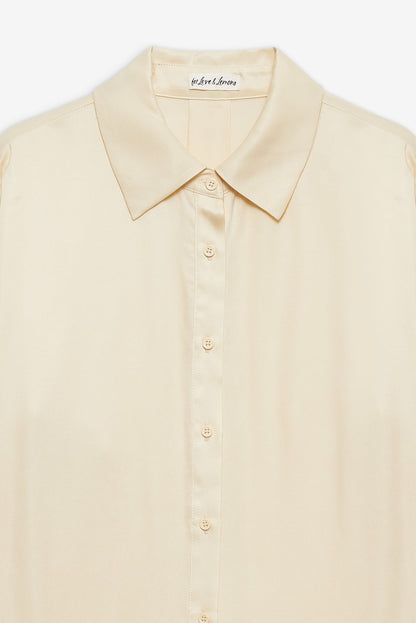 For Love and Lemons - Clarabell Button Down Shirt - Yellow