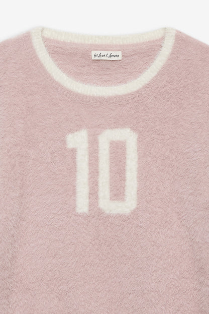 For Love and Lemons - Founded in '10 Sweater - Pink