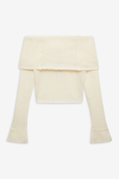For Love and Lemons - Aspen Knit Top - Cream