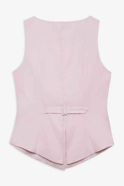 For Love and Lemons - Elanah Vest - Pink