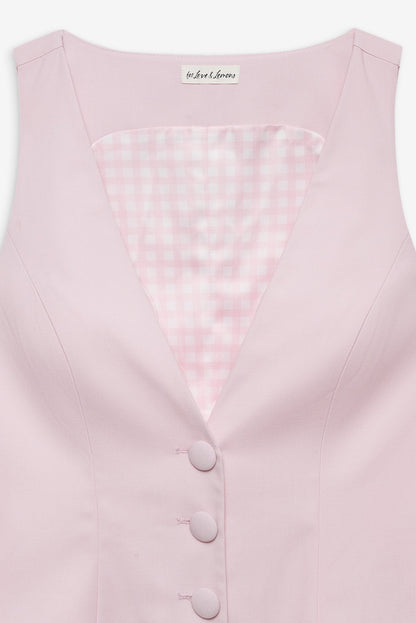 For Love and Lemons - Elanah Vest - Pink