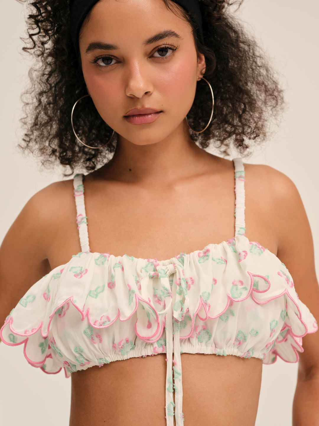 For Love and Lemons - Gidget Top - White