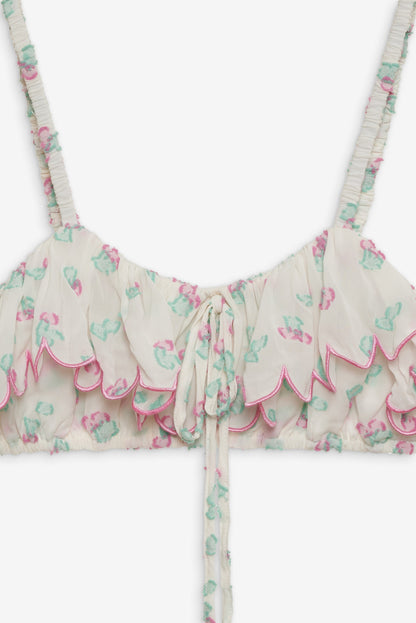 For Love and Lemons - Gidget Top - White
